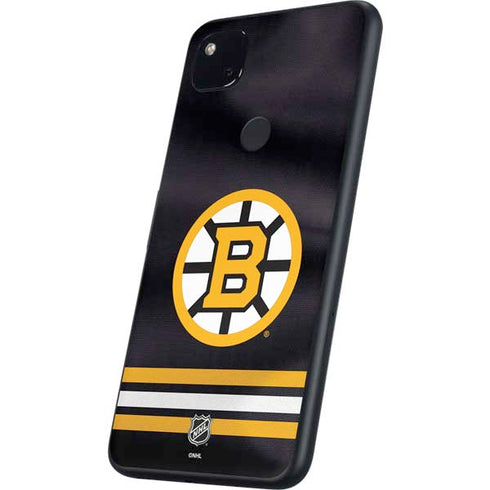 NHL Boston Bruins Home Jersey Google Pixel 4a Skin